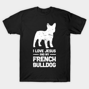 French Bulldog - Funny Jesus Christian Dog T-Shirt